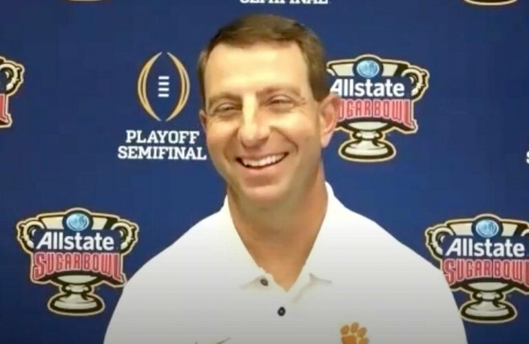 Dabo Swinney jokes about running for governor of Michigan while talking Ohio State