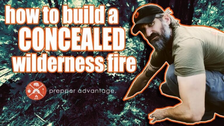 Video: How To Build A Concealed Highly Efficient Wilderness Fire