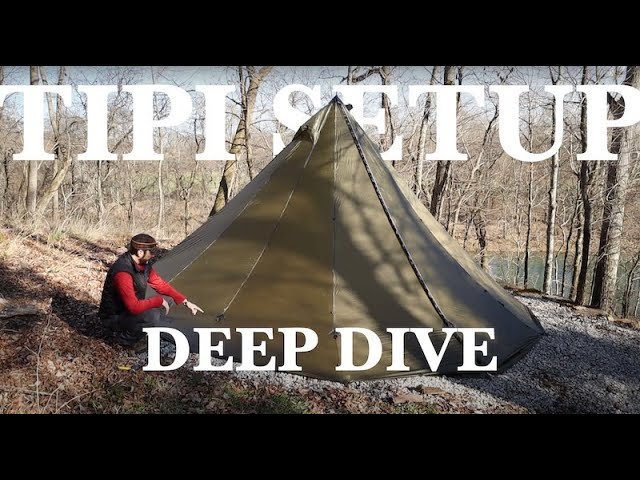Video: Seek Outside Pitching A Tipi