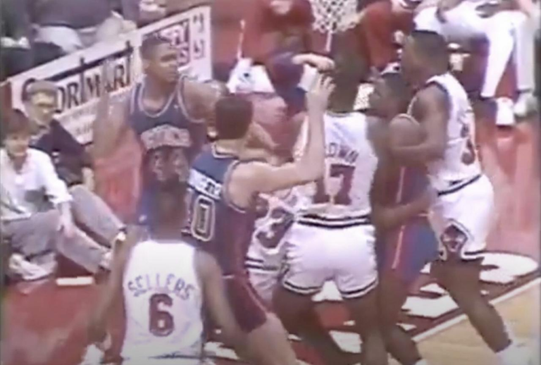 Detroit Pistons ‘Bad Boy’ Rick Mahorn fights the 1987 Chicago Bulls [Video]