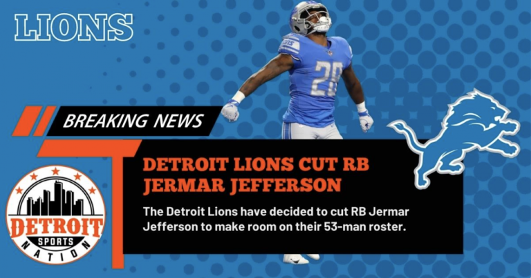 Detroit Lions Jermar Jefferson